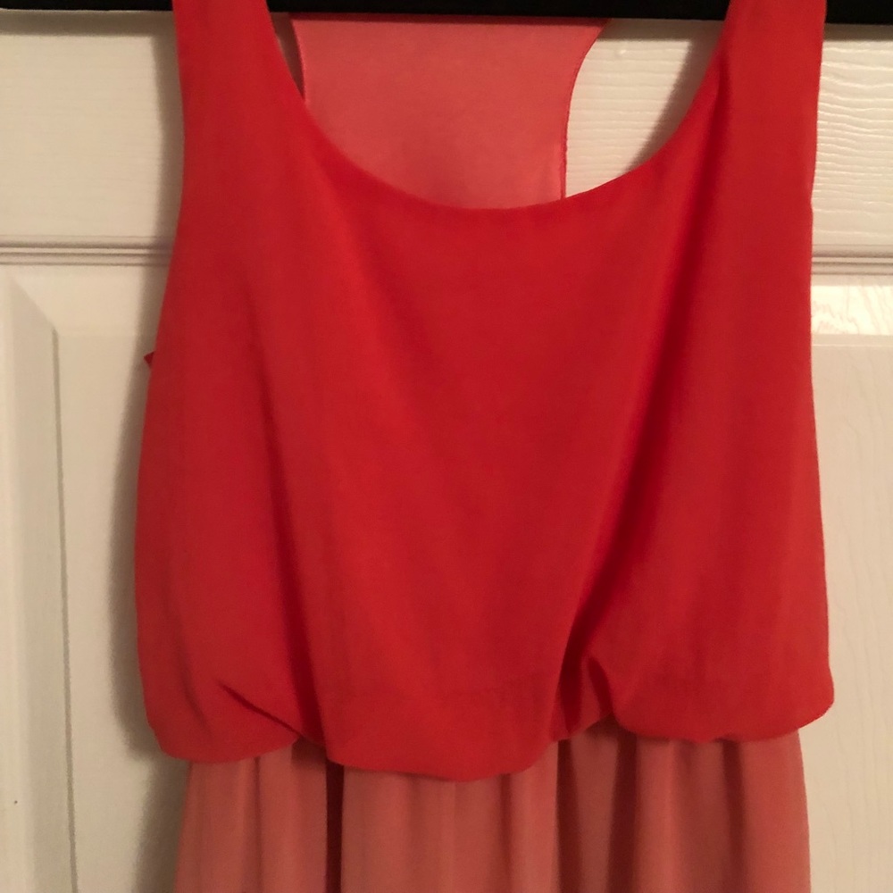 ☘️☘️ Cotton candy shear skirt maxi dress - Picture 5 of 6
